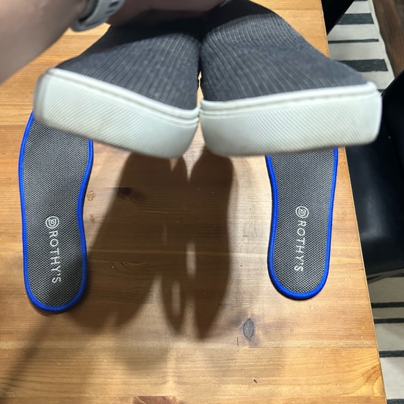 Rothy’s “The Sneaker” Steel Gray size 9 - Picture 4 of 6